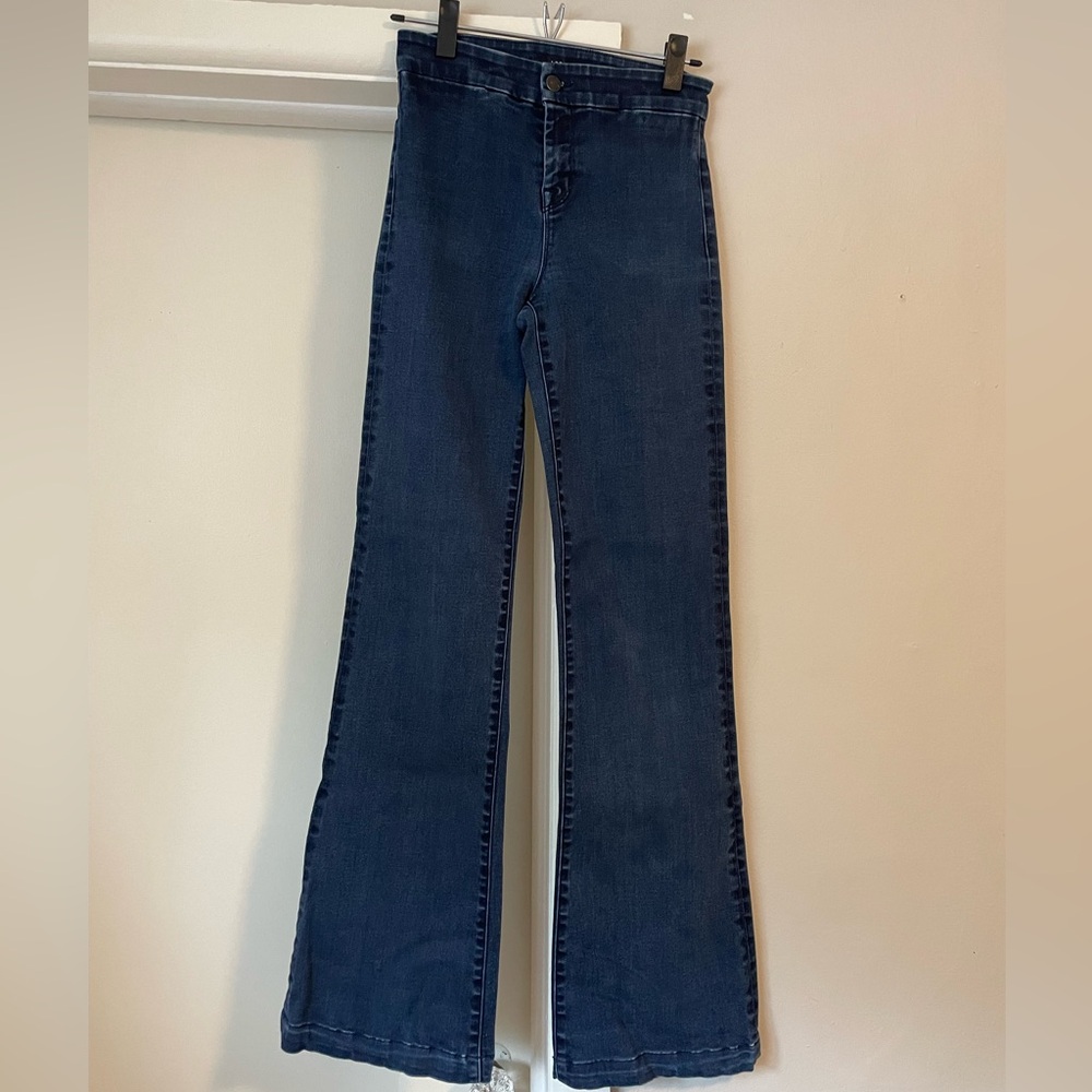 J Brand Women’s Dark Wash Flare Jeans